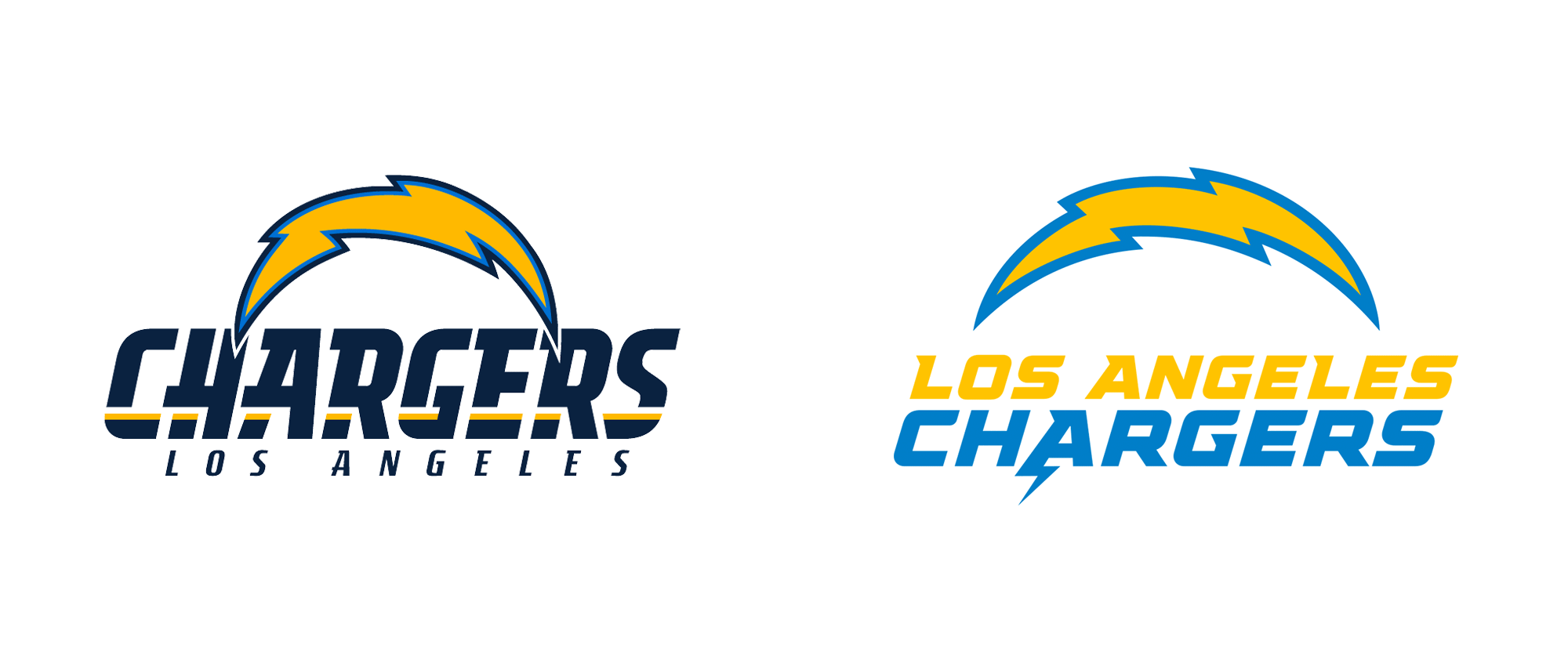 Los Angeles Chargers Logo - Brand New: New Logo for Los Angeles Chargers