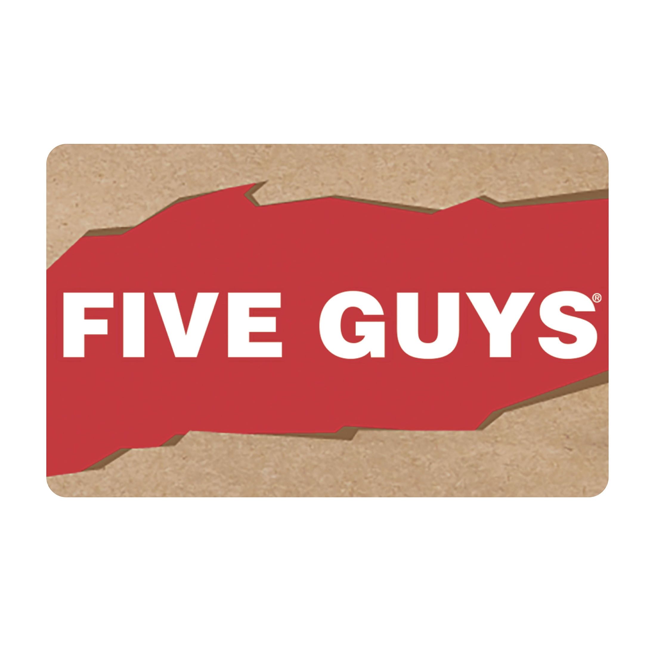 Five Guys Logo - Five Guys eGift Card - Walmart.com