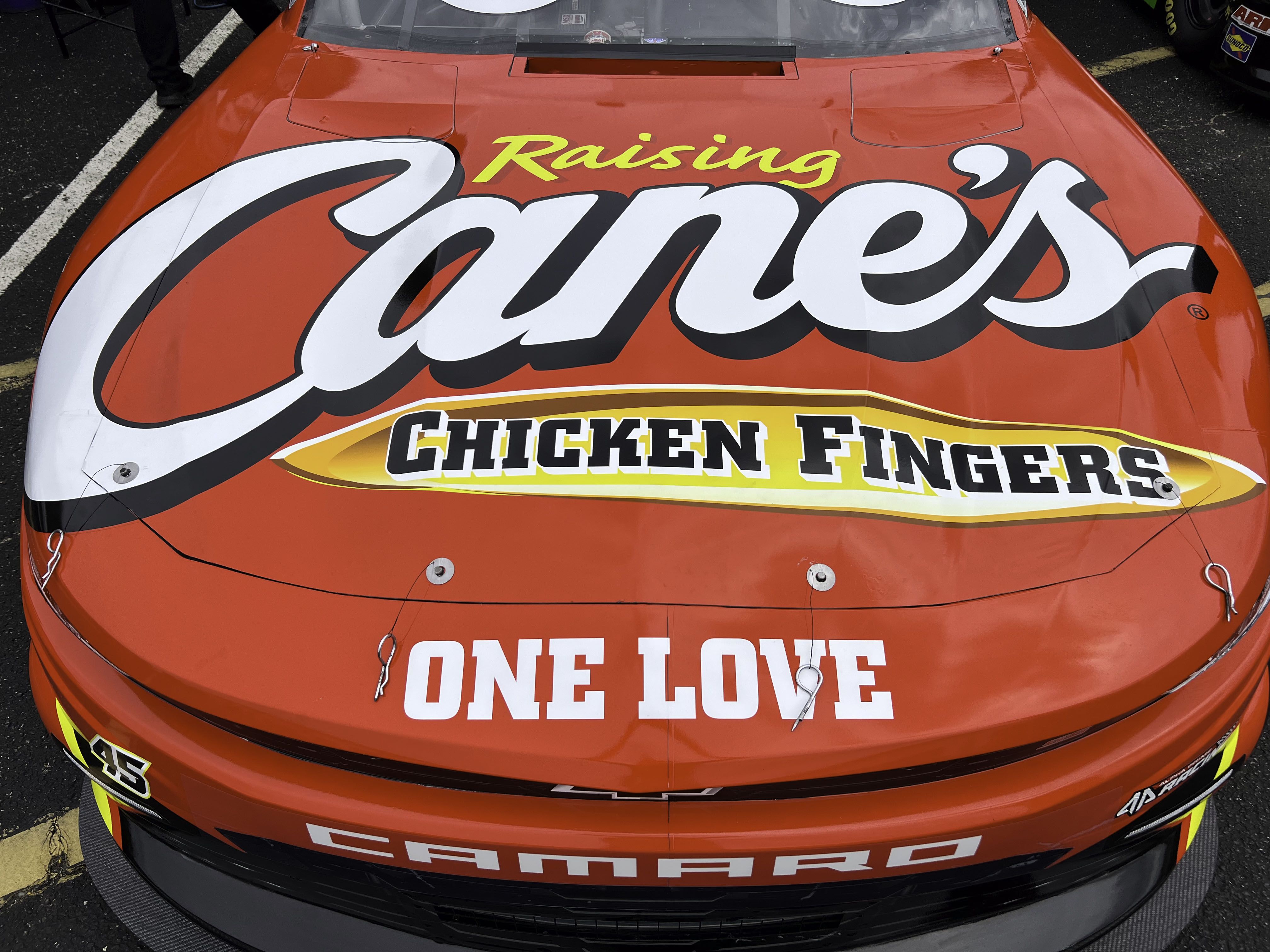 Raising Canes Logo - Coming in hot for the first time at Talladega Superspeedway | Raising Cane's