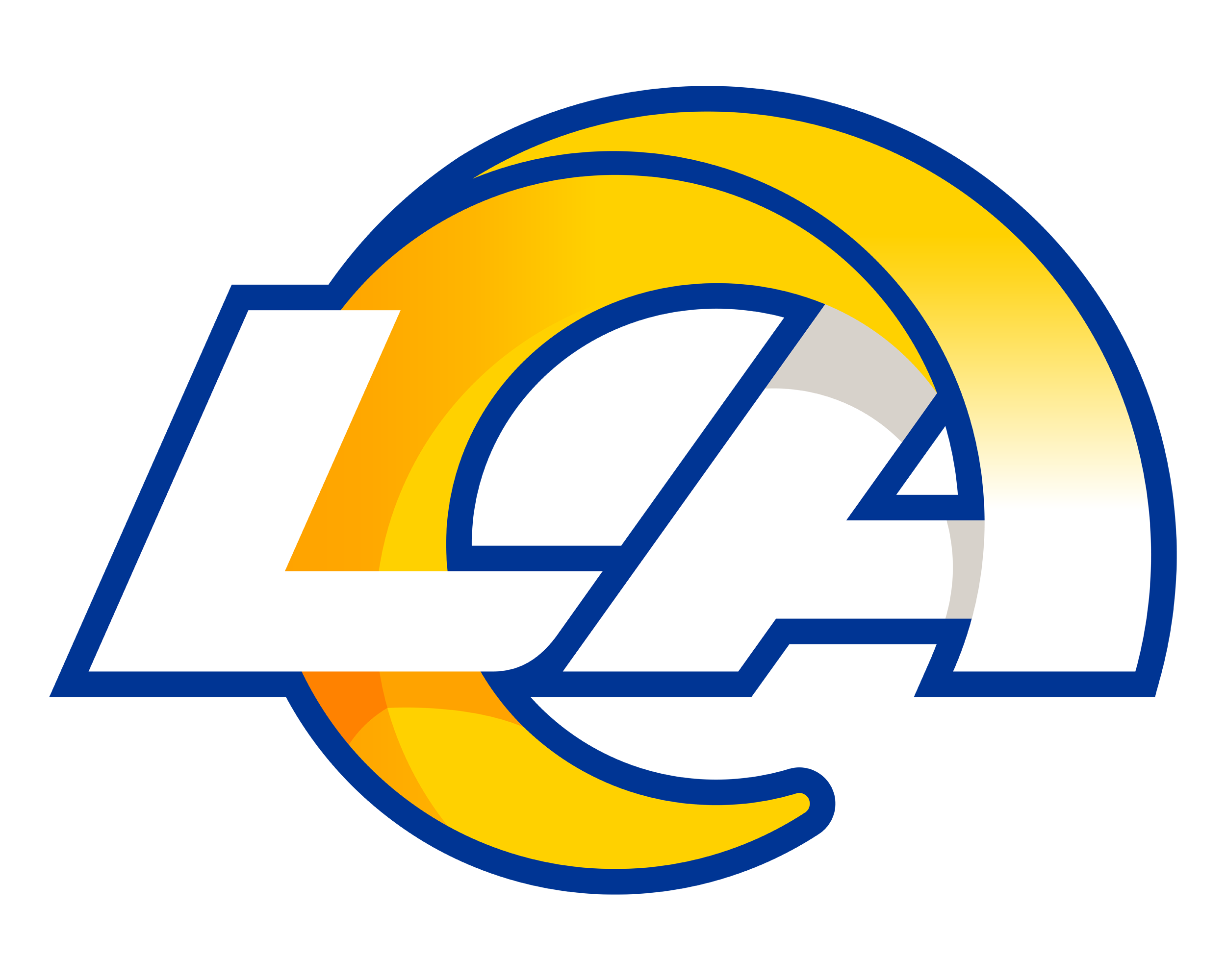 Los Angeles Rams Logo - LA Rams Logo PNG Transparent & SVG Vector - Freebie Supply
