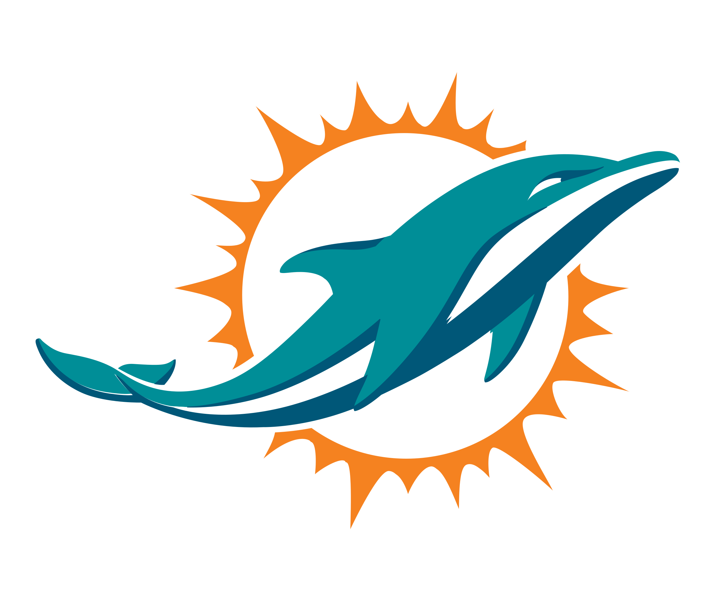 Miami Dolphins Logo - Miami Dolphins Logo PNG Transparent & SVG Vector - Freebie Supply
