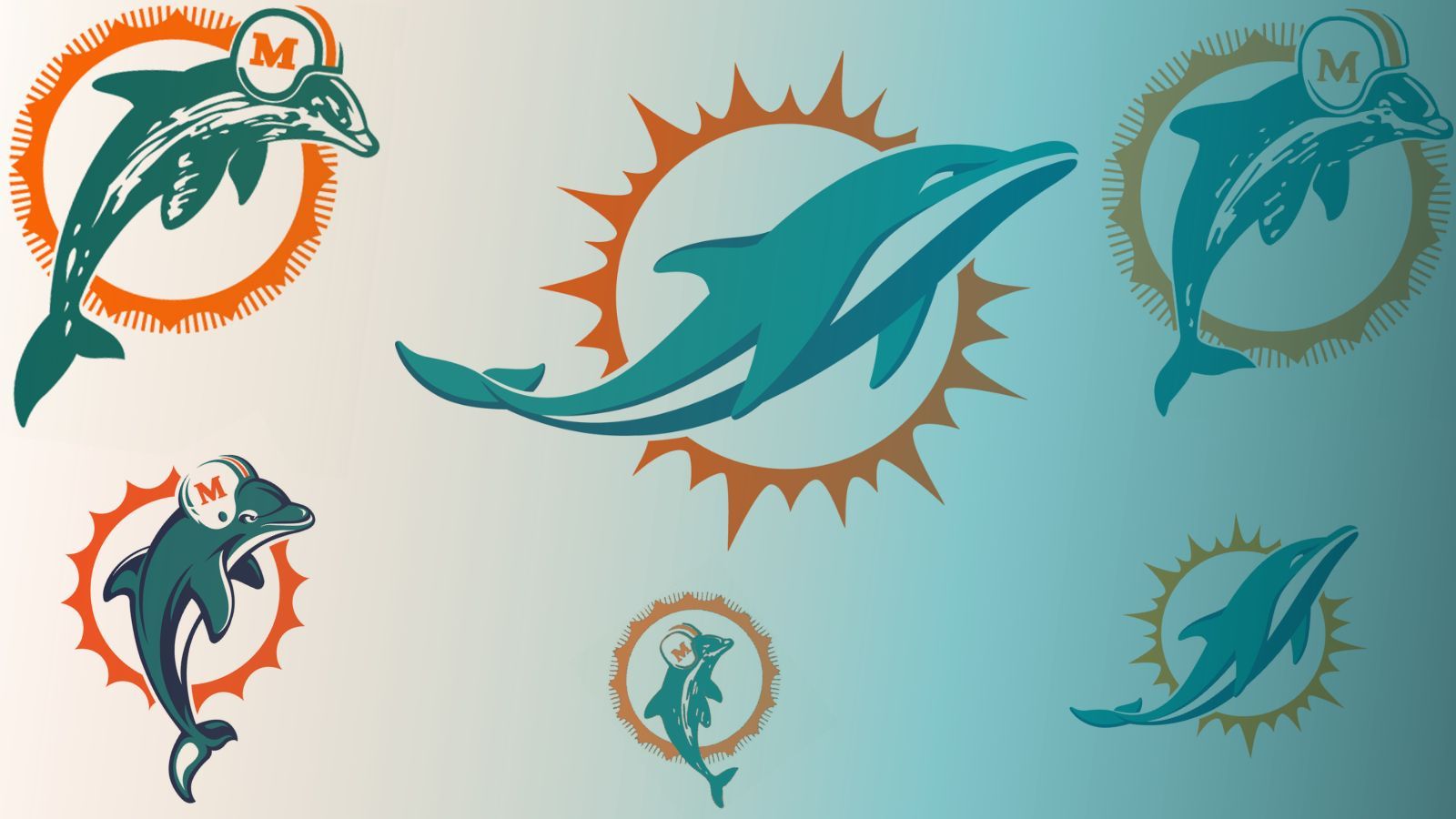 Miami Dolphins Logo - The Miami Dolphins logo: a history | Creative Bloq