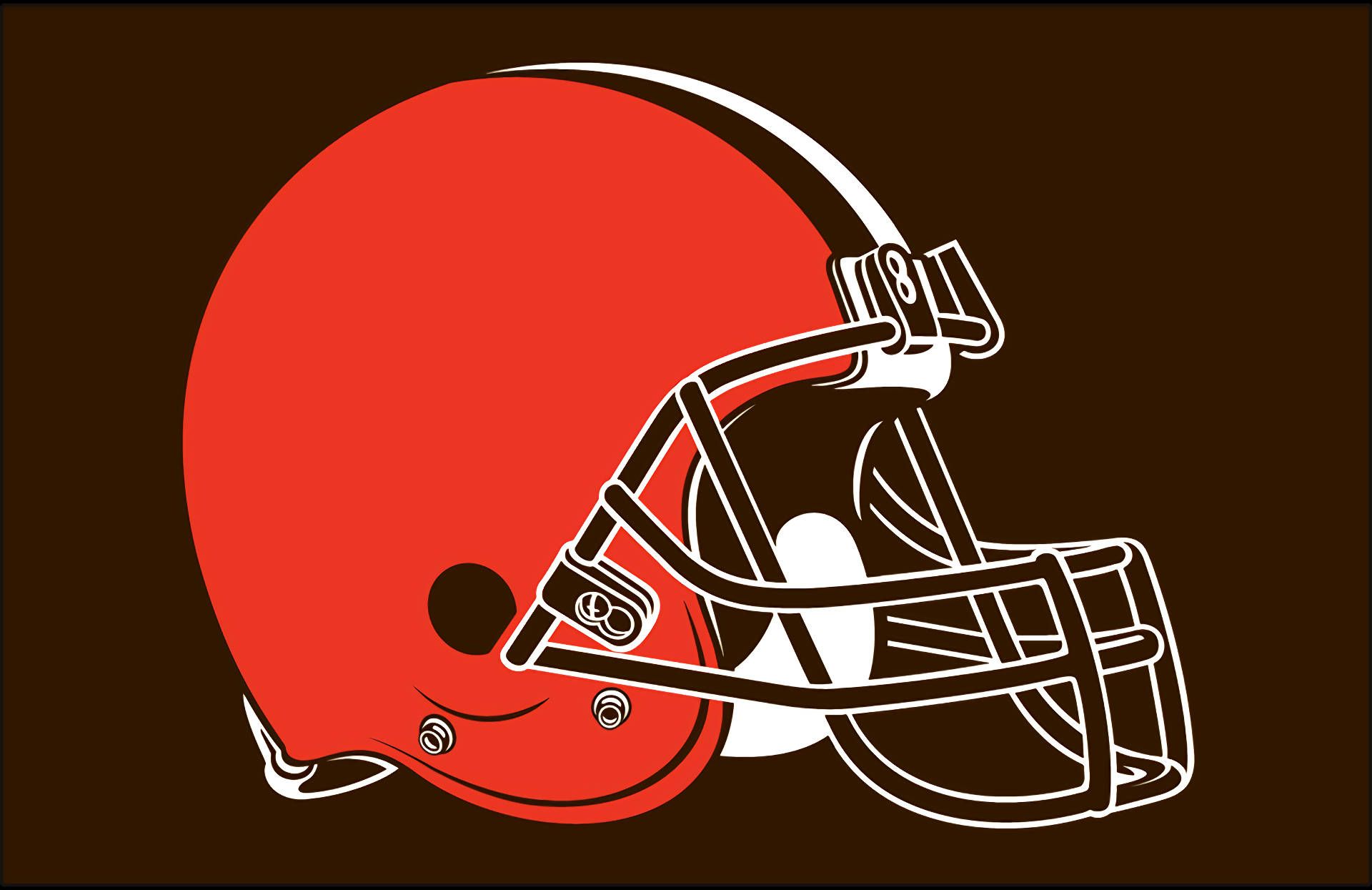 Cleveland Browns Logo - Download Cleveland Browns Official Helmet Logo Wallpaper | Wallpapers.com