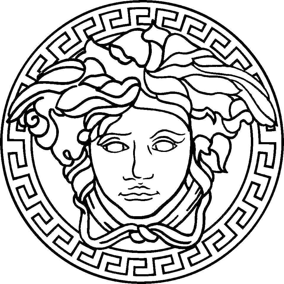 Versace Logo - Download HD Versace - Versace Logo Png Transparent PNG Image - NicePNG.com