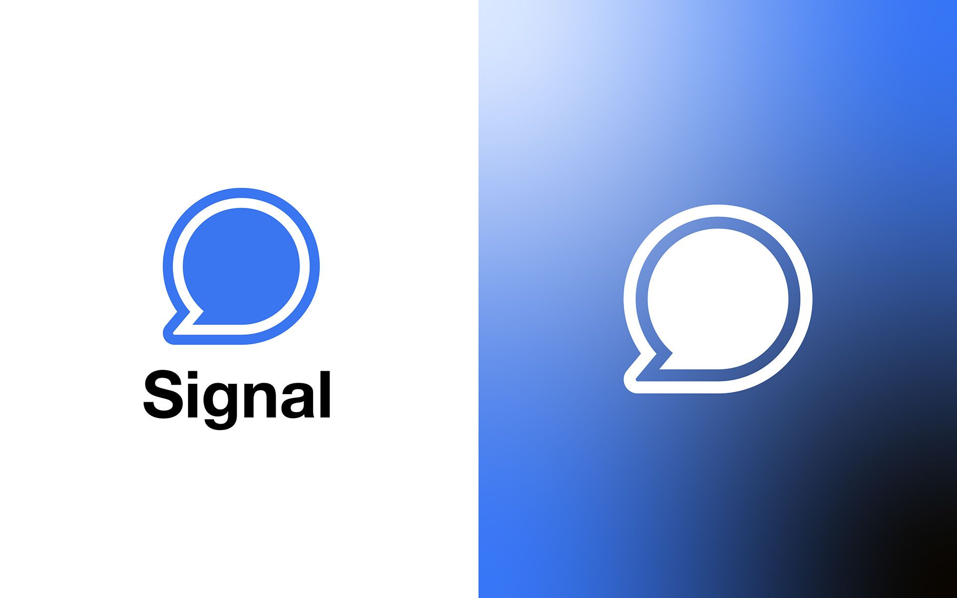 Signal App Logo - Signal Messaging App Logo Mark Redesign⁠ (6) | Images :: Behance
