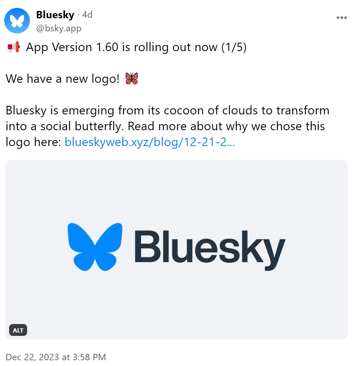 Bluesky Logo - Is the new Bluesky logo trolling X? | Creative Bloq