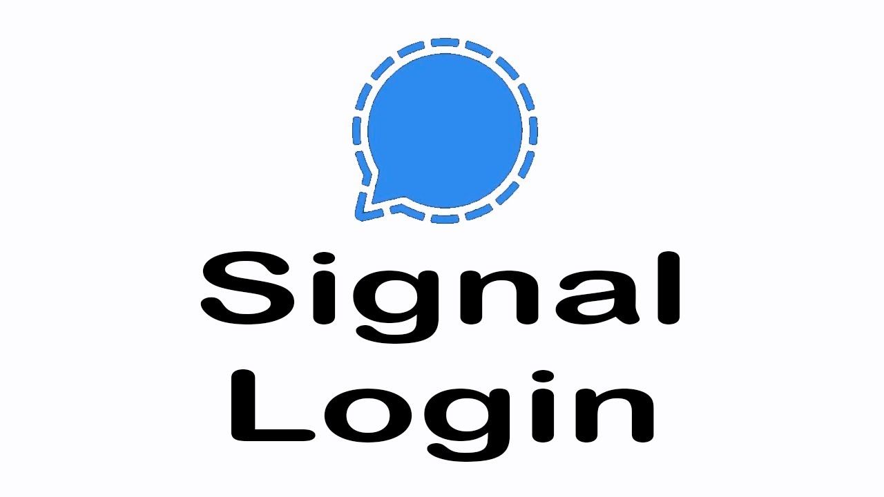 Signal App Logo - How to Login Signal Private Messenger App | Signal App Sign In - YouTube