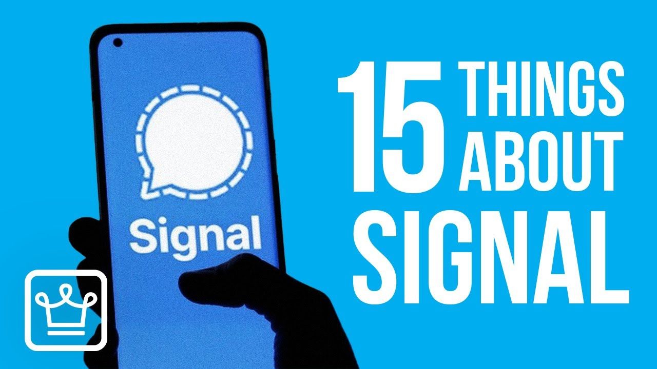 Signal App Logo - 15 Things You Didn't Know About SIGNAL - Alux.com