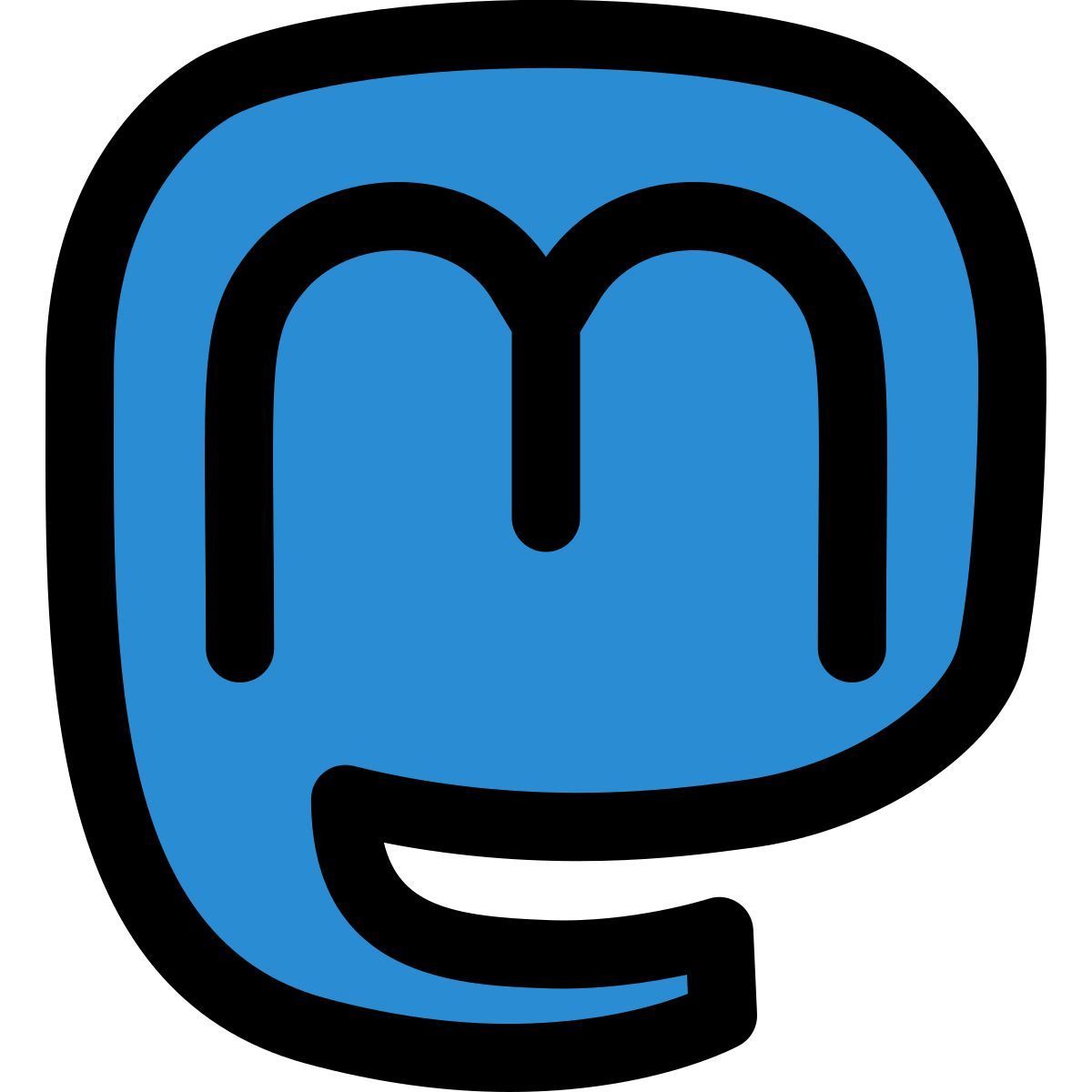 Mastodon Logo - Mastodon icon and backgrounds for social media profiles