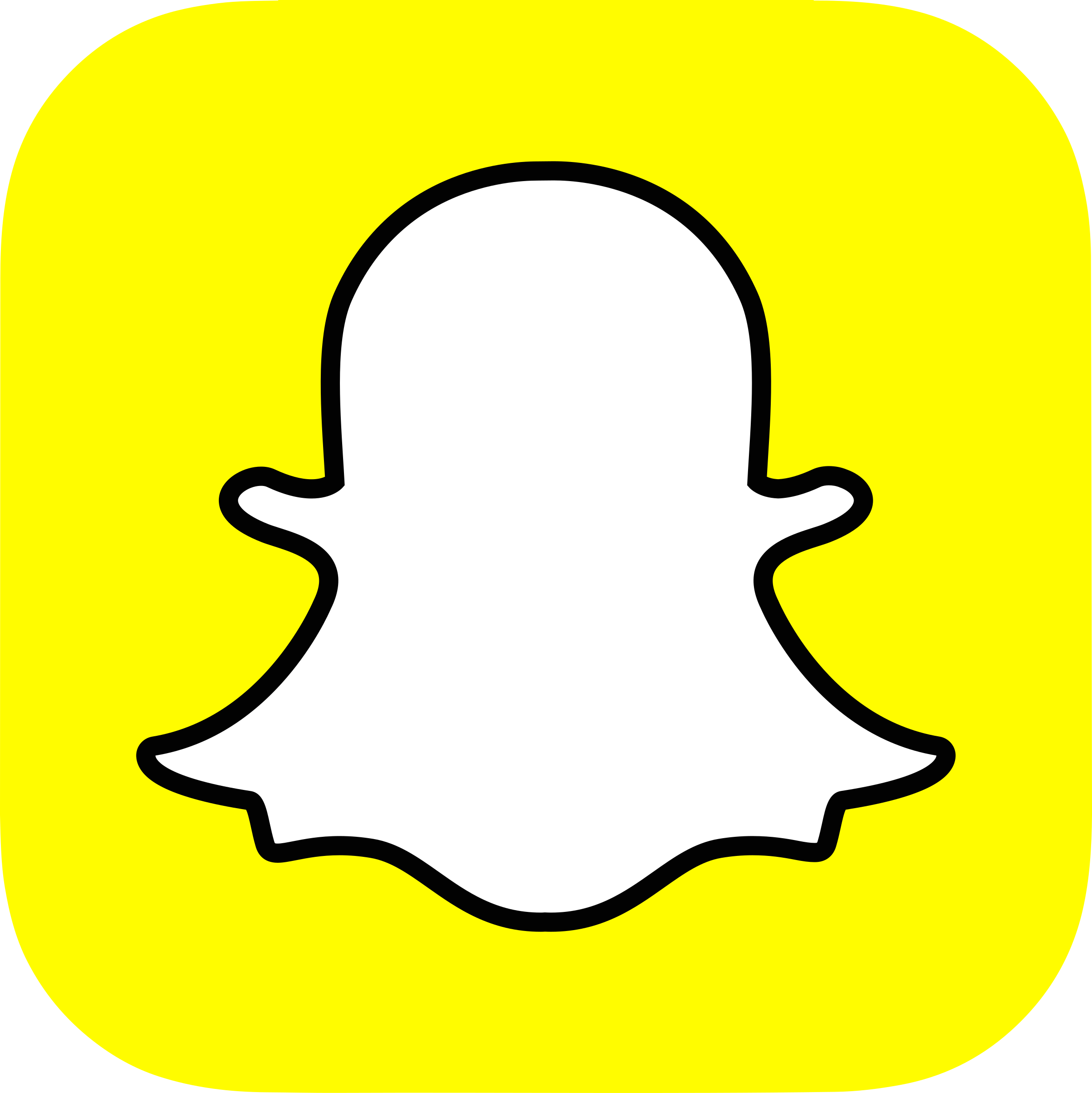 Snapchat Logo - Snapchat Logo PNG Transparent & SVG Vector - Freebie Supply
