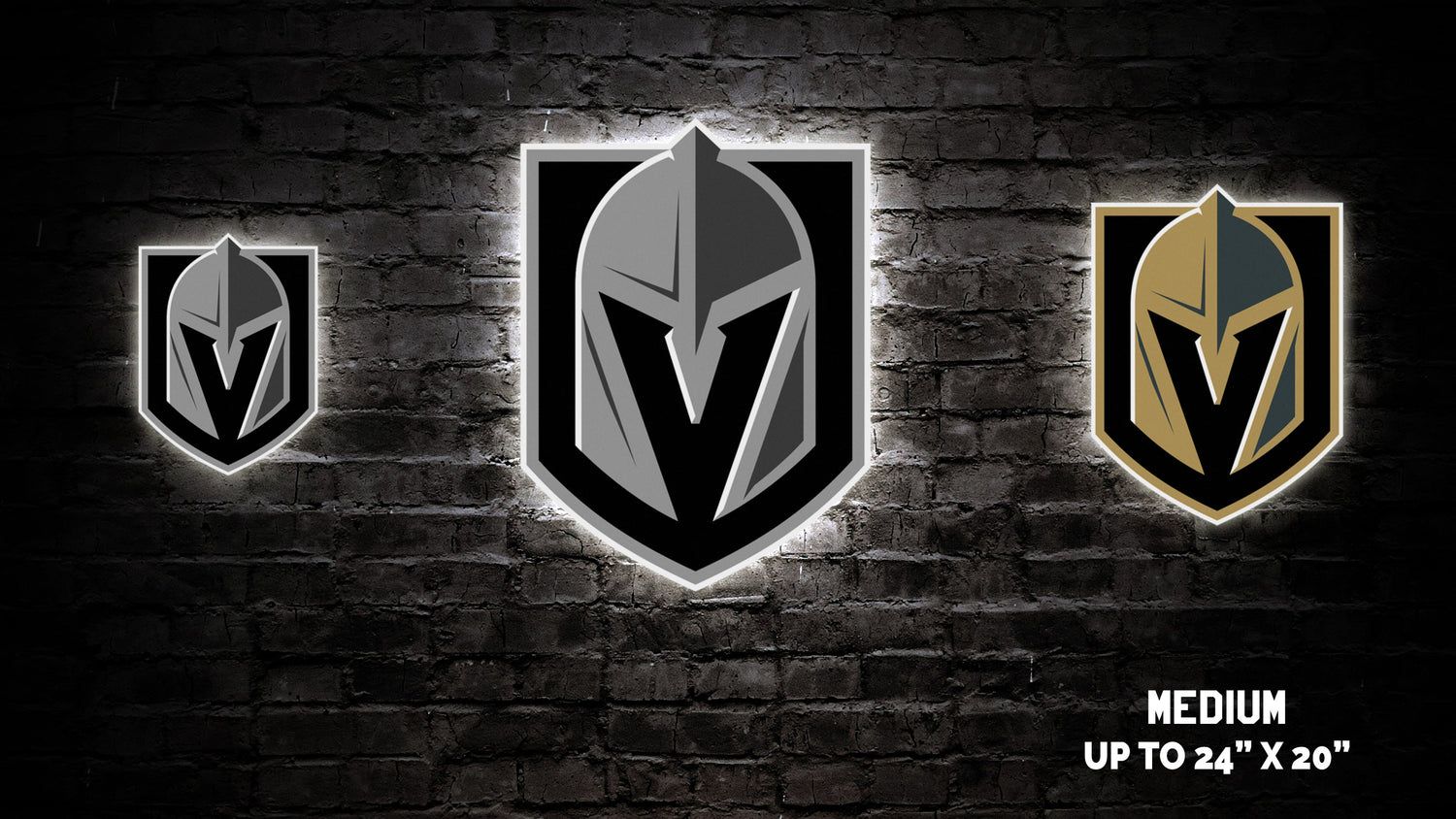 Vegas Golden Knights Logo - Vegas Golden Knights™ Logo Wall Art