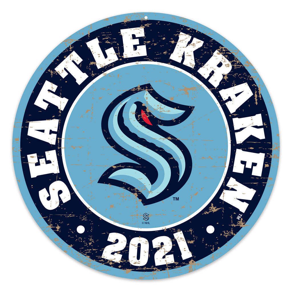 Seattle Kraken Logo - Seattle Kraken Sign - 22