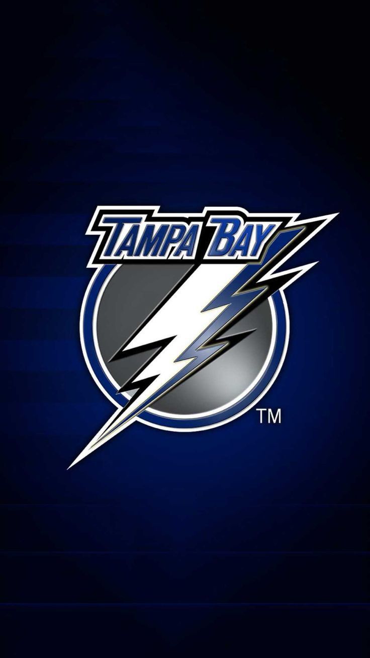 Tampa Bay Lightning Logo - Tampa Bay Lightning Logo on Blue Background