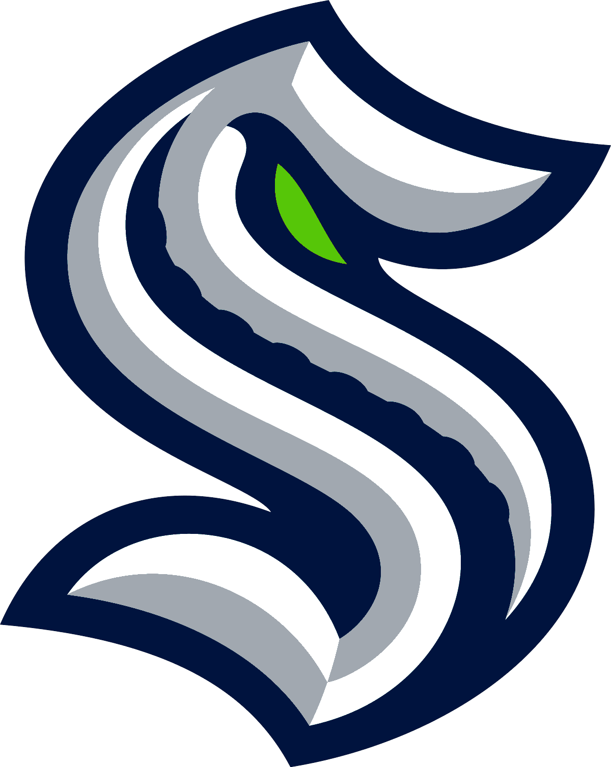 Seattle Kraken Logo - Seattle Kraken logo with Seattle Seahawks colors : r/SeattleKraken