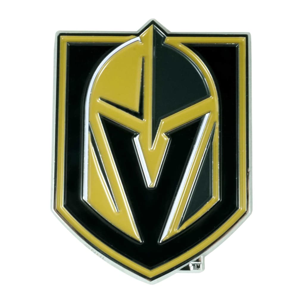 Vegas Golden Knights Logo - Vegas Golden Knights Logo Brands Embossed Color Auto Emblem