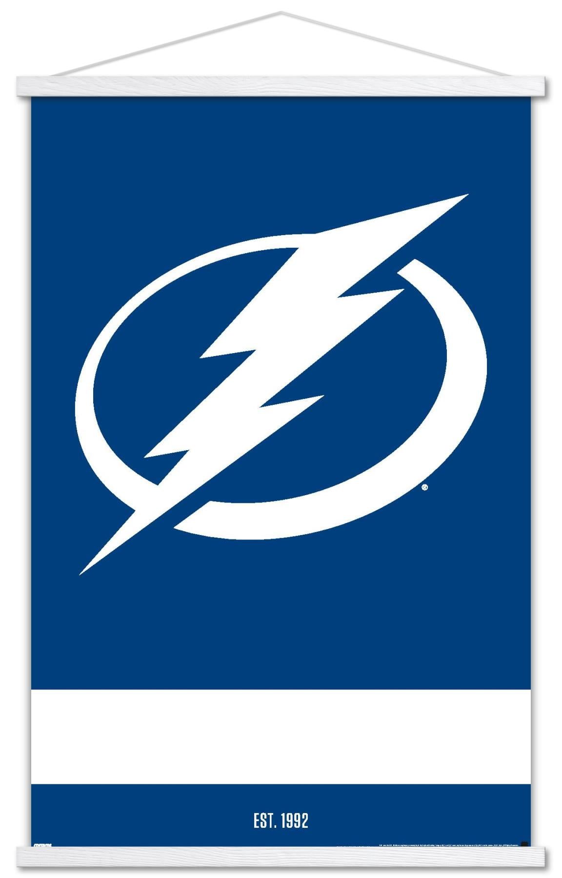 Tampa Bay Lightning Logo - NHL Tampa Bay Lightning - Logo 21 Wall Poster, 14.725