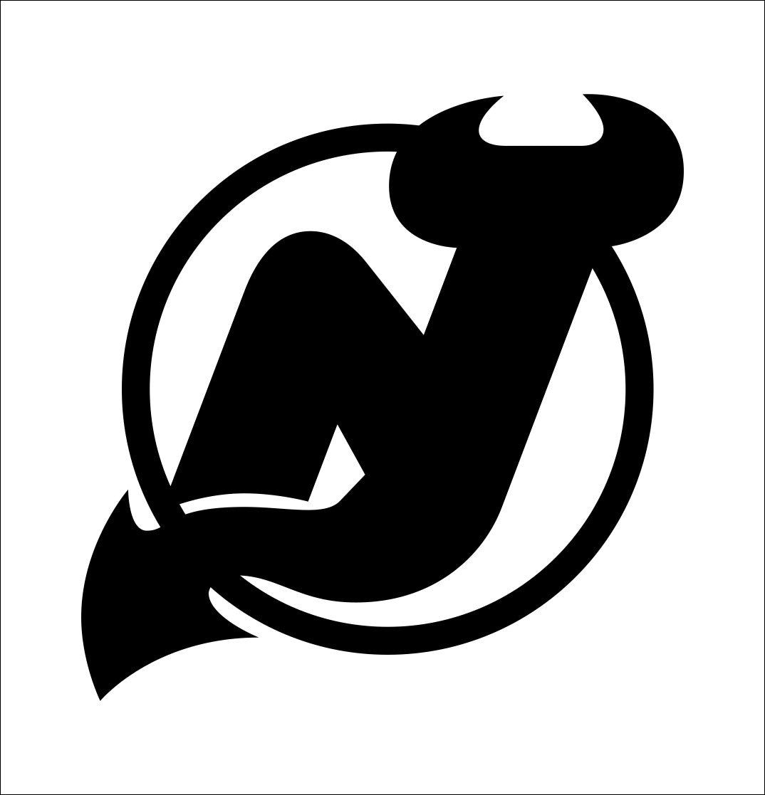 New Jersey Devils Logo - Devils Logo New Jersey Devils Second Screen New Jersey Devils Decal