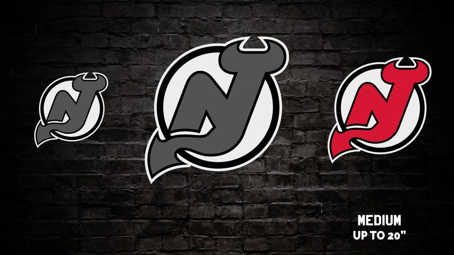 New Jersey Devils Logo - New Jersey Devils® Logo Wall Art