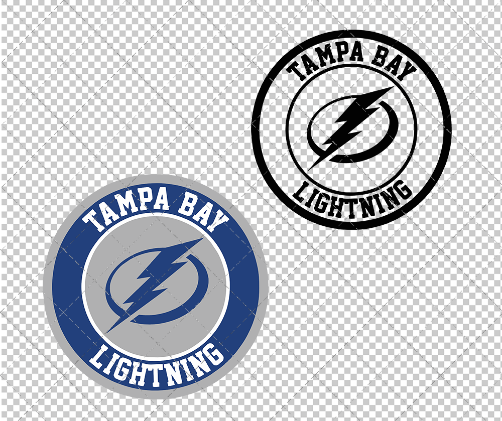 Tampa Bay Lightning Logo - Tampa Bay Lightning Circle 2011, Svg, Dxf, Eps, Png - SvgShopArt