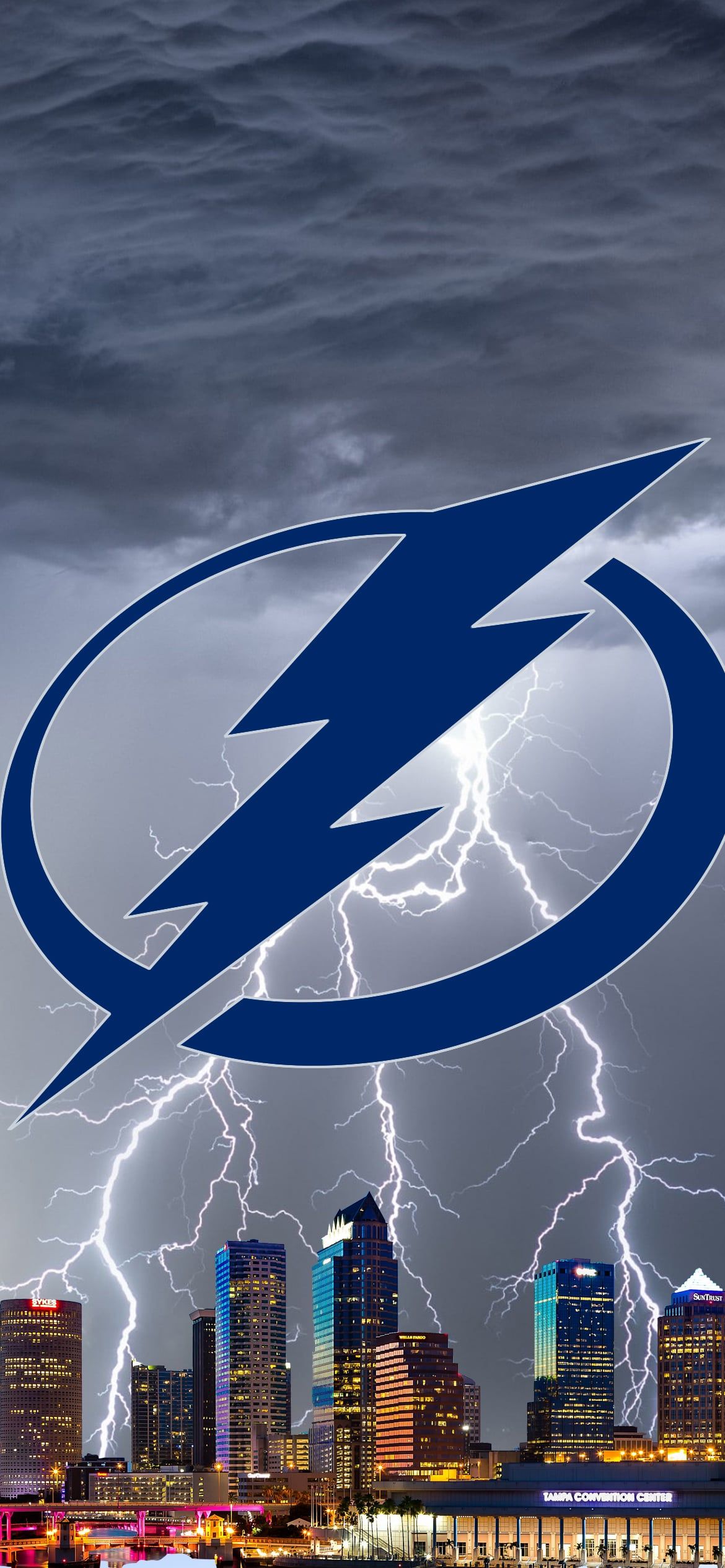 Tampa Bay Lightning Logo - Tampa Bay Lightning iPhone Wallpaper (LMK if I can make any changes) : r/ TampaBayLightning
