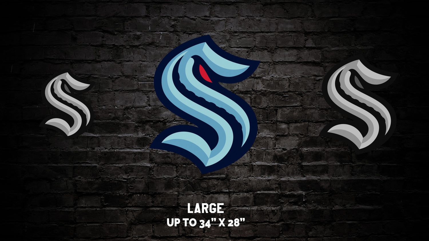 Seattle Kraken Logo - Seattle Kraken™ Wall Art – Ultimate Hockey Fans