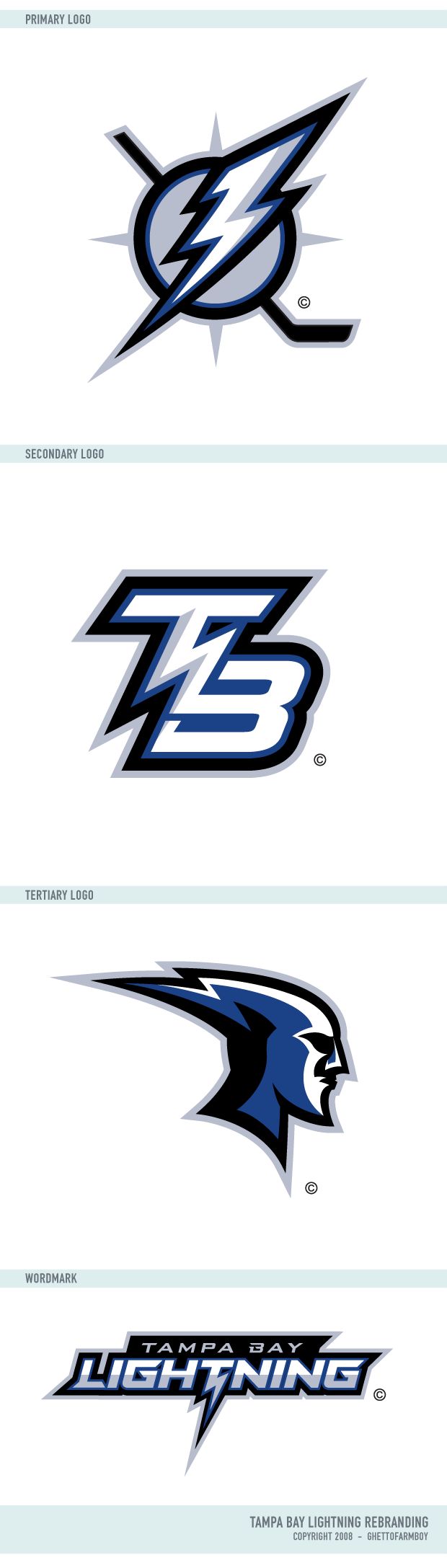 Tampa Bay Lightning Logo - Sports logo inspiration, Branding design logo, Game logo design