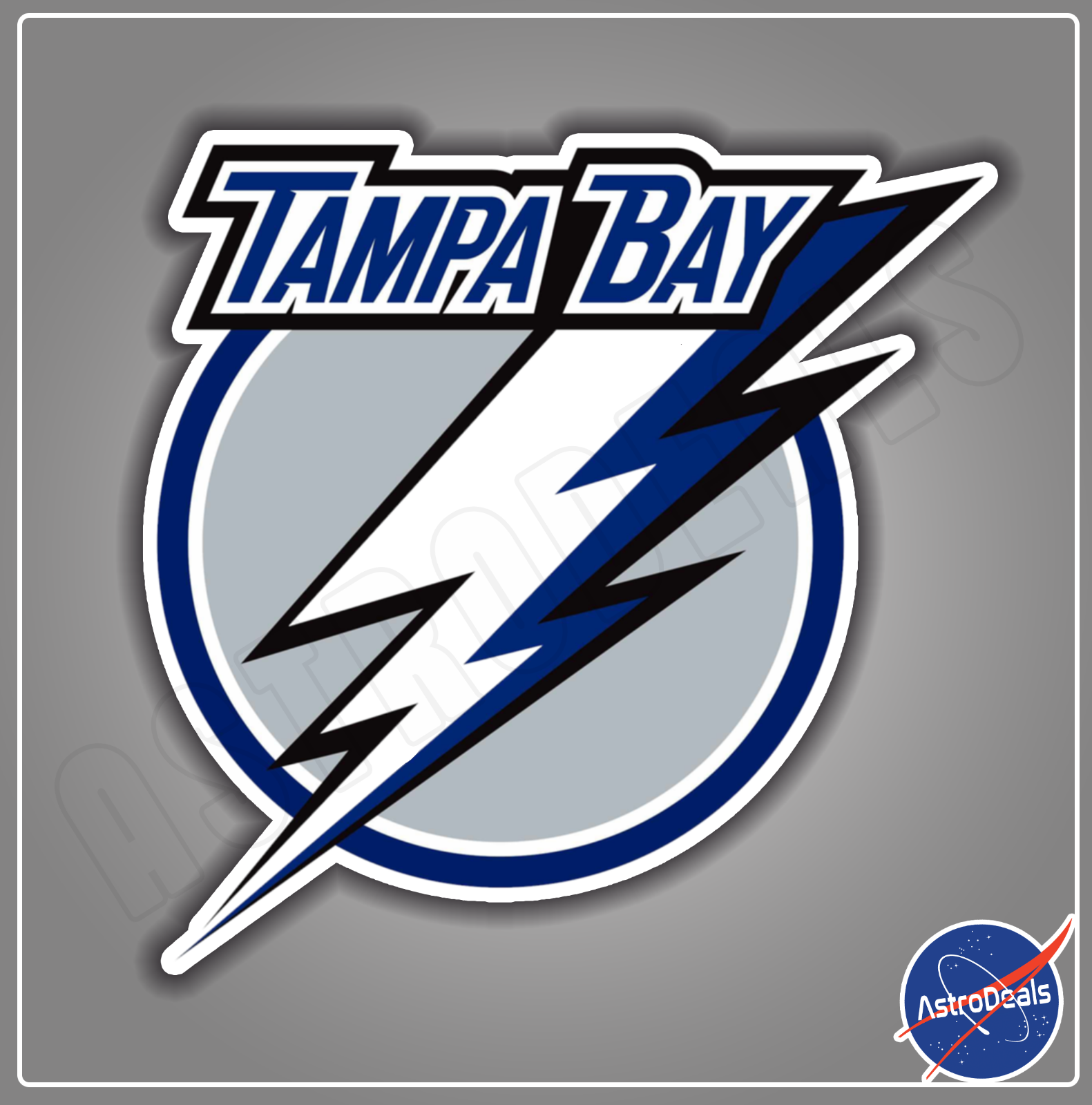 Tampa Bay Lightning Logo - Tampa Bay Lightning NHL Ice Hockey Logo Sticker Decal *Size: 3