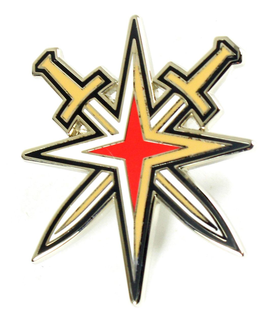 Vegas Golden Knights Logo - Vegas Golden Knights Secondary Logo Pin