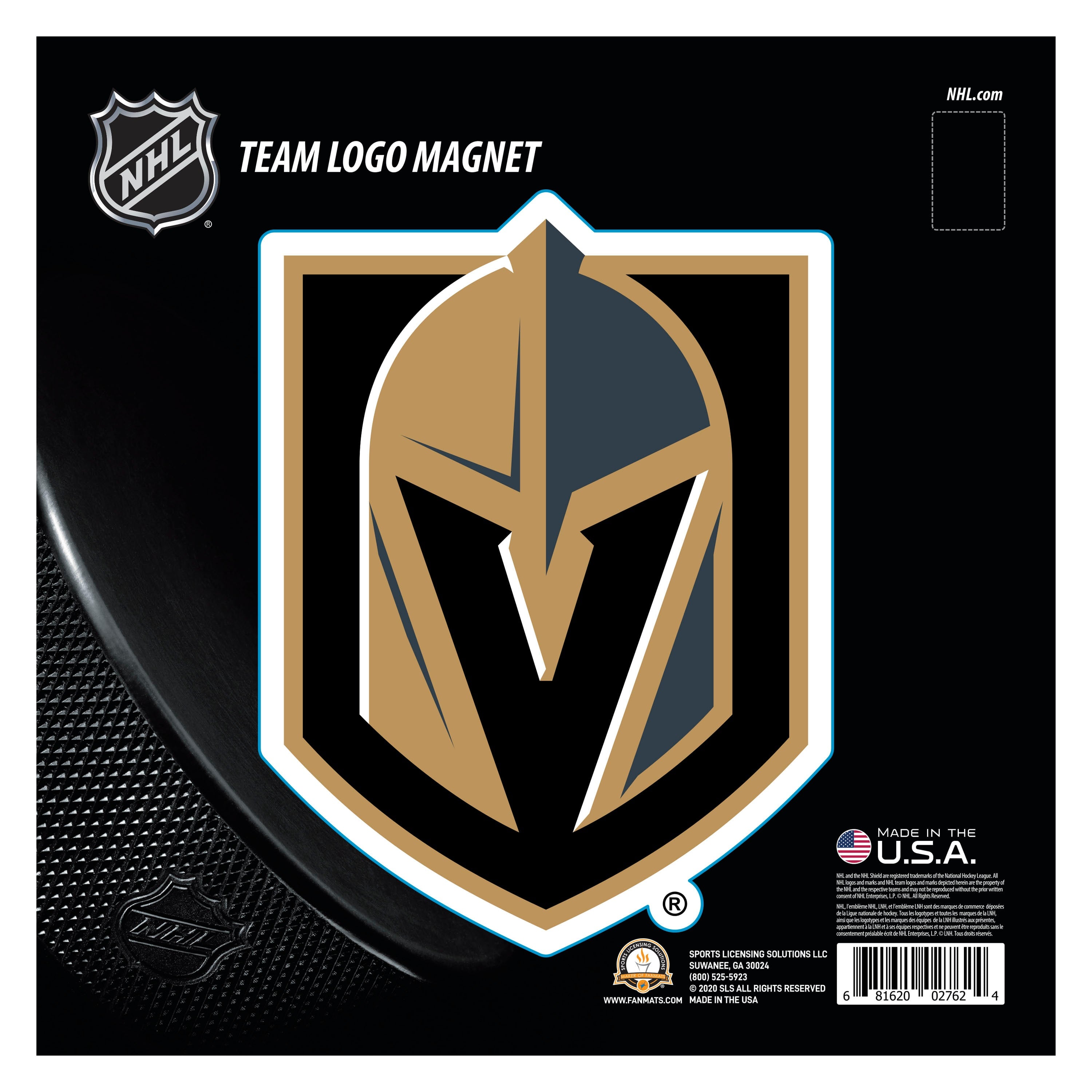 Vegas Golden Knights Logo - fanmats NHL - Vegas Golden Knights Large Team Logo Magnet Sale | Home &  Garden