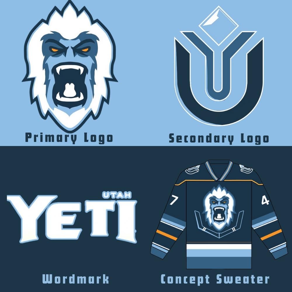 Utah Hockey Club Logo - Utah hockey branding concepts. : r/nhl