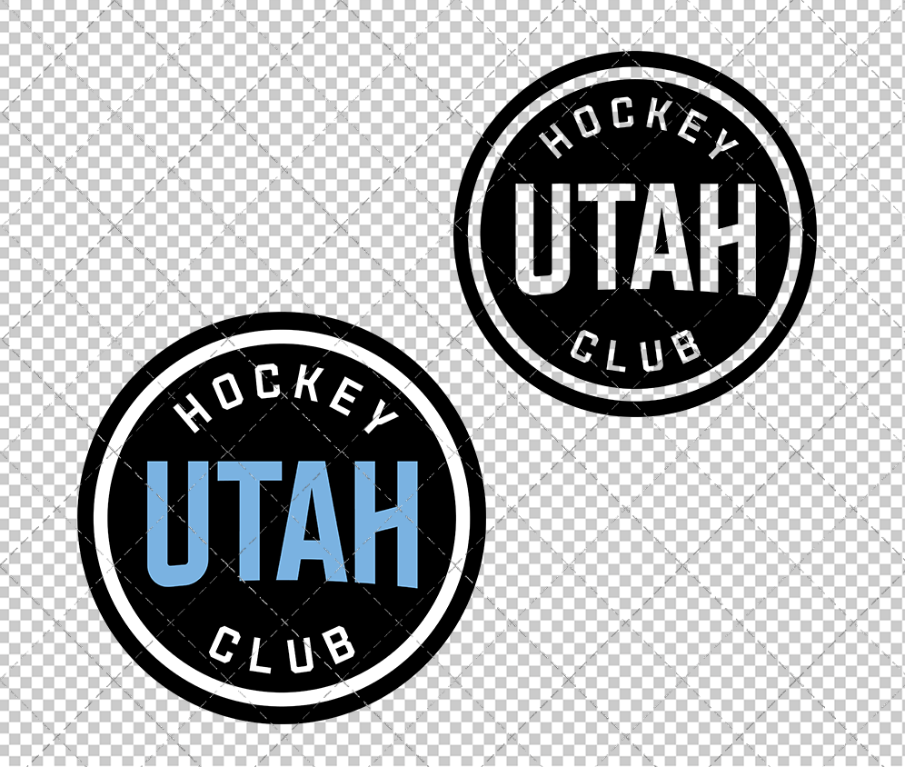 Utah Hockey Club Logo - Utah Hockey Club Secondary 2024 002, Svg, Dxf, Eps, Png - SvgShopArt