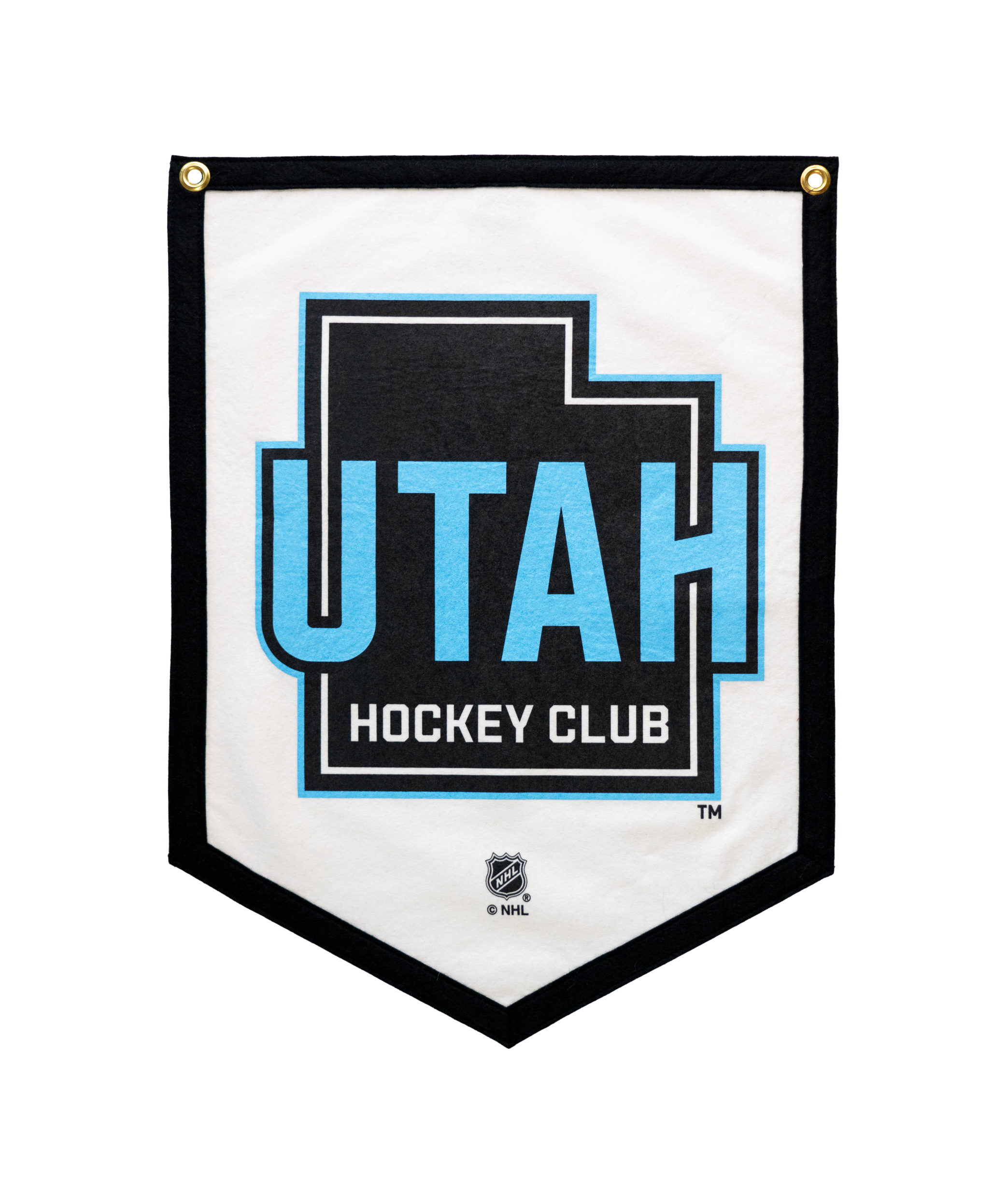 Utah Hockey Club Logo - Utah Hockey Club Camp Flag • NHL® x Oxford Pennant – Violent Gentlemen