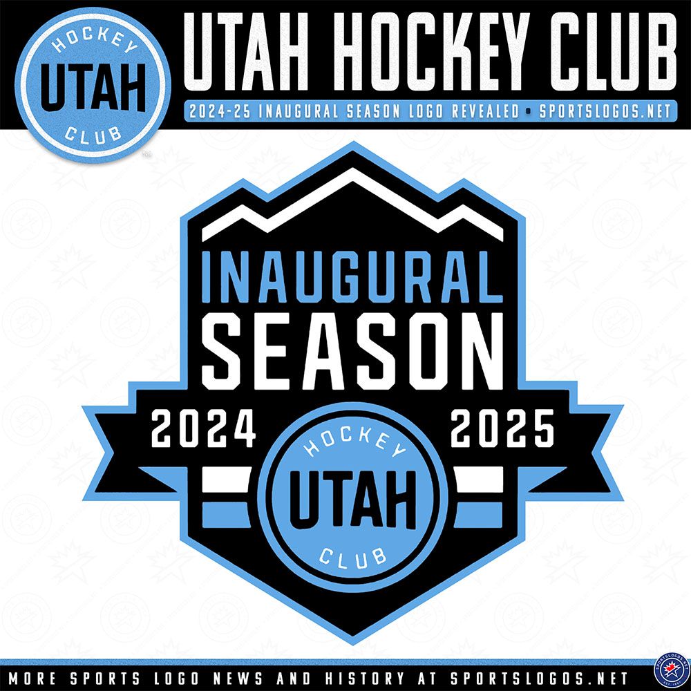 Utah Hockey Club Logo - Utah Hockey Club Reveals Inaugural Season Logo, Centre Ice Design –  SportsLogos.Net News