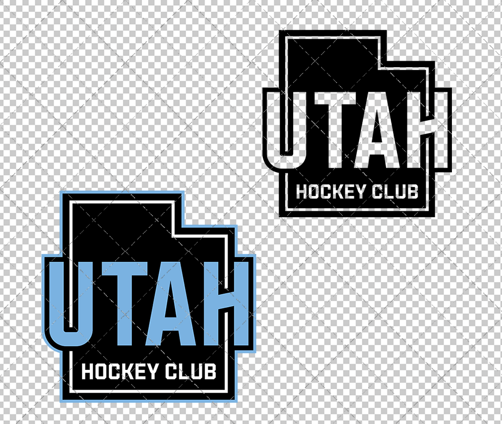 Utah Hockey Club Logo - Utah Hockey Club Alternate 2024 003, Svg, Dxf, Eps, Png - SvgShopArt