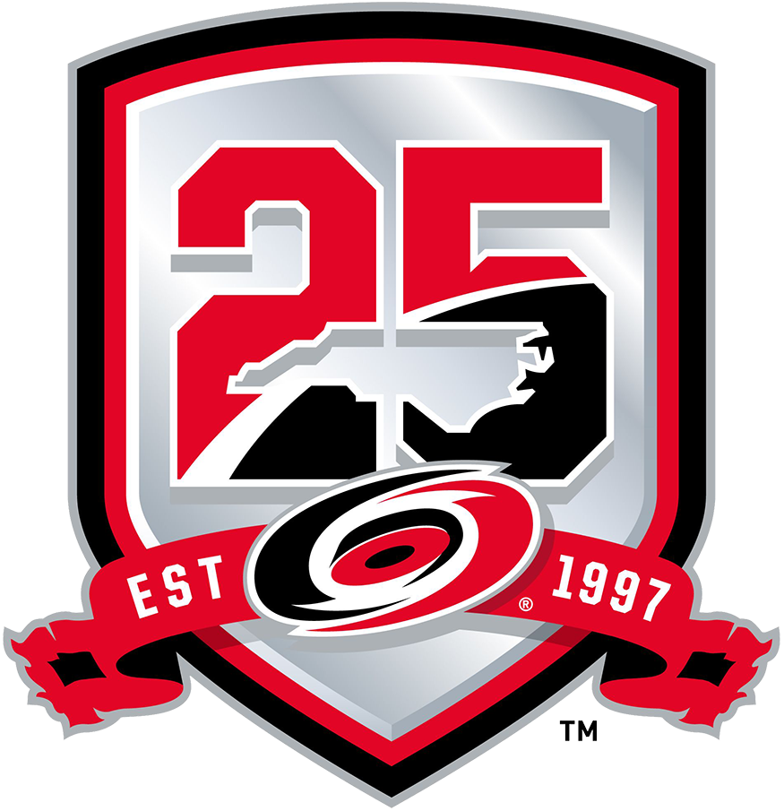 Carolina Hurricanes Logo - Carolina Hurricanes Logo - Anniversary Logo - National Hockey League (NHL)  - Chris Creamer's Sports Logos Page - SportsLogos.Net