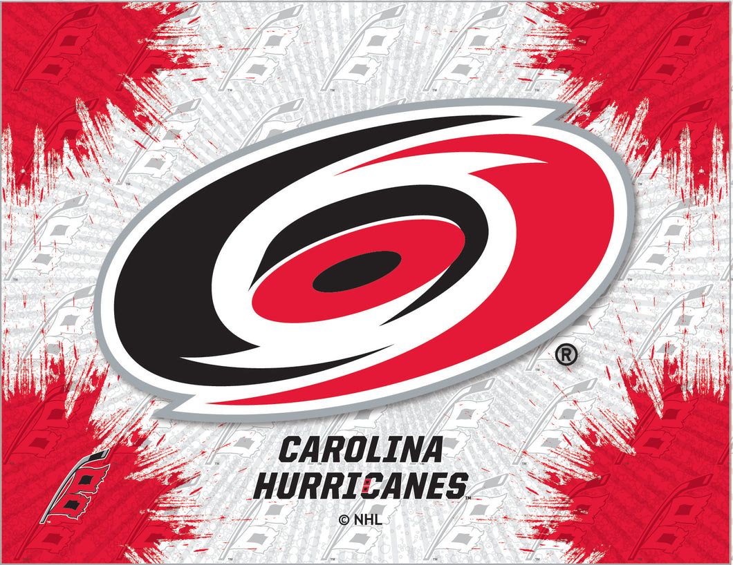 Carolina Hurricanes Logo - Carolina Hurricanes Logo Canvas -24