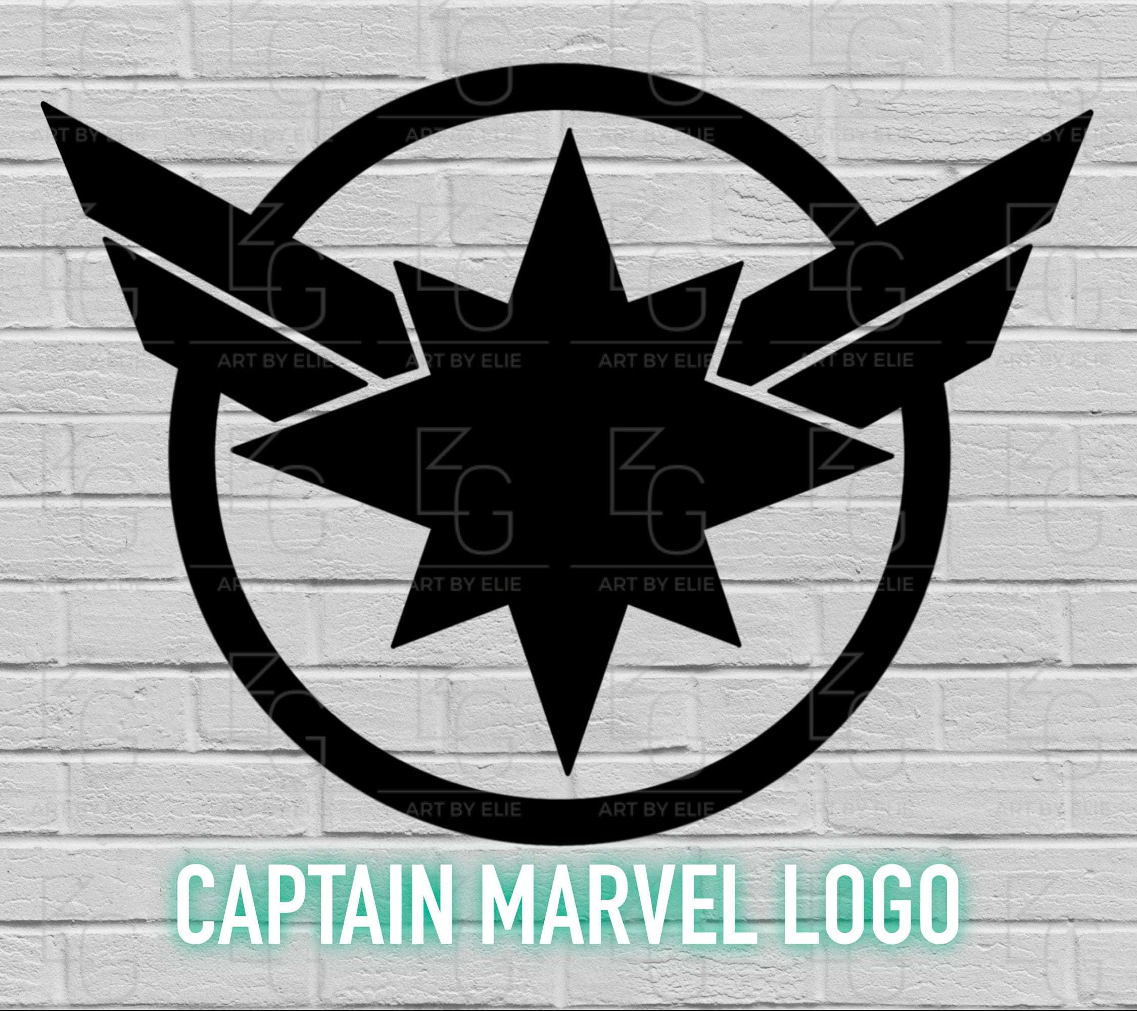 Captain Marvel Logo - Captain Marvel Logo, Marvel, Avengers | svg, png, eps, dxf | Cricut Cut  File | Silhouette | Instant Download
