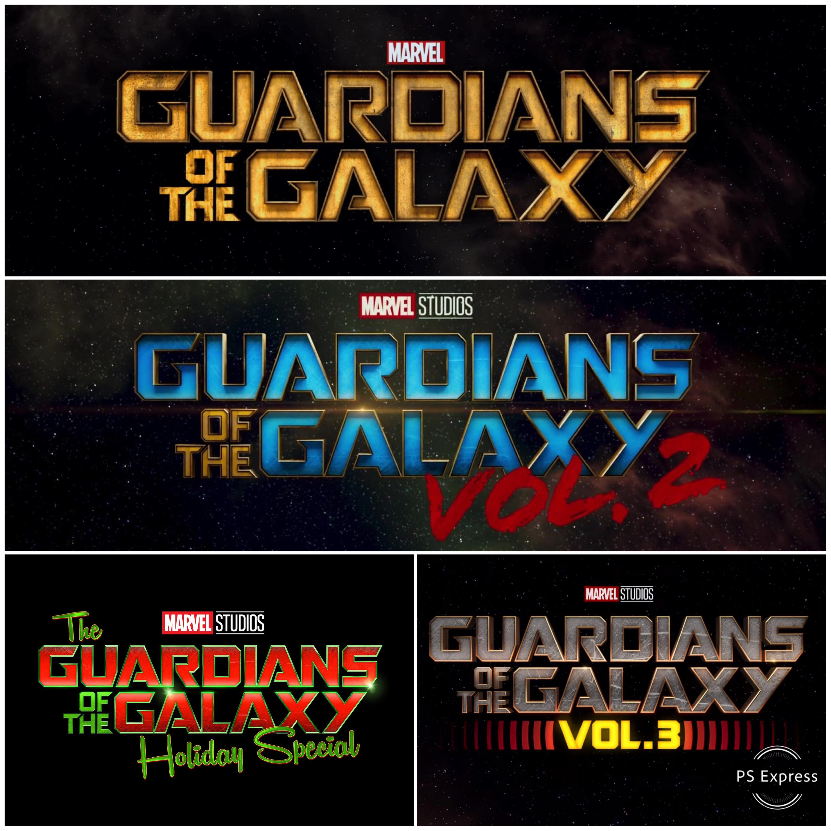 Guardians of the Galaxy Logo - Guardians of the Galaxy logo comparison : r/marvelstudios