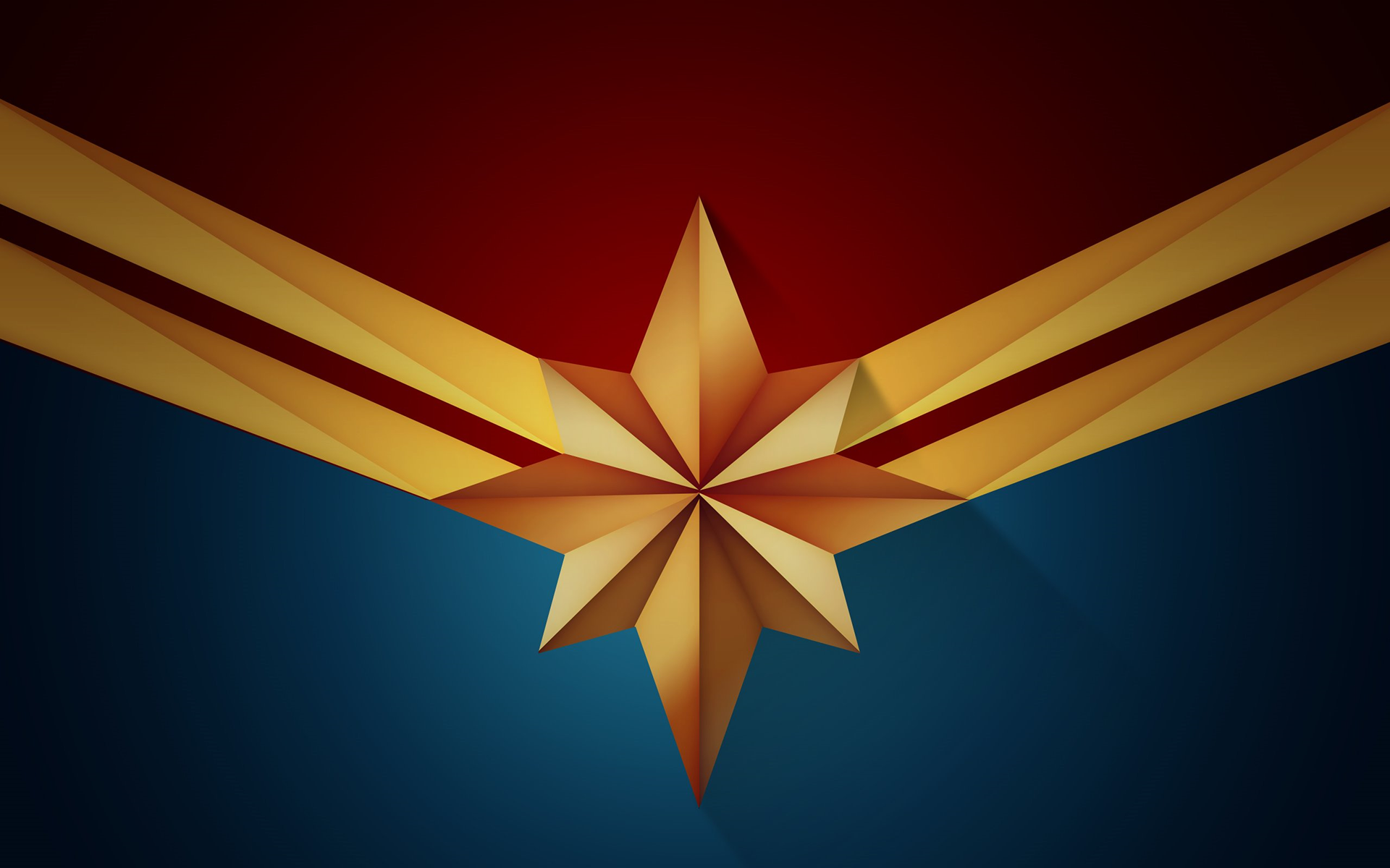 Captain Marvel Logo - Captain Marvel Logo Designs | Vector Art | Diron Polson (5) | Images ::  Behance