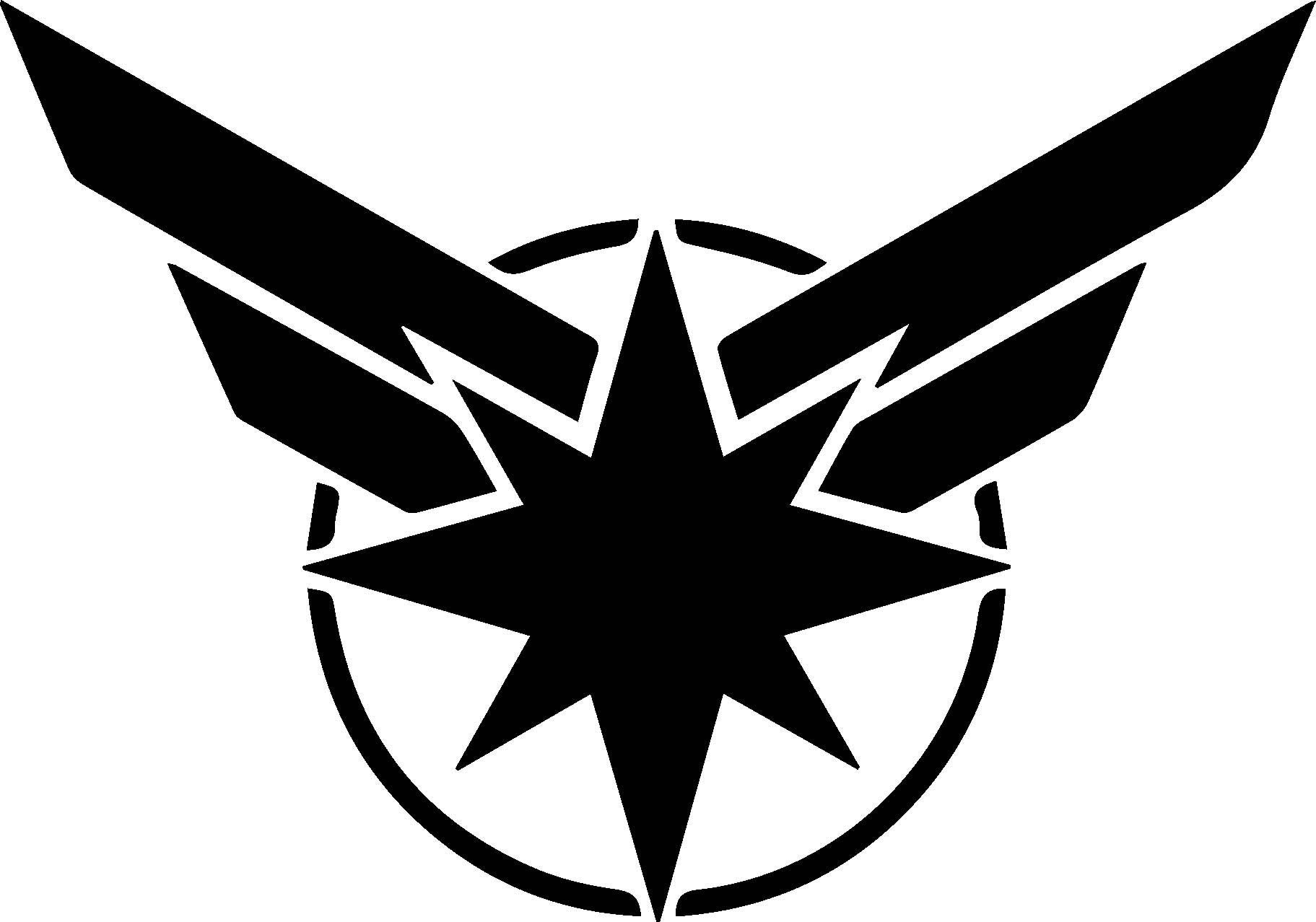 Captain Marvel Logo - Captain Marvel Logo Vinyl Decal - Etsy