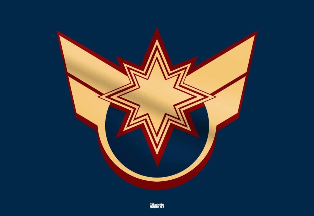 Captain Marvel Logo - My attempt at redesigning the Captain Marvel emblem. Any opinions and  suggestions? : r/marvelstudios