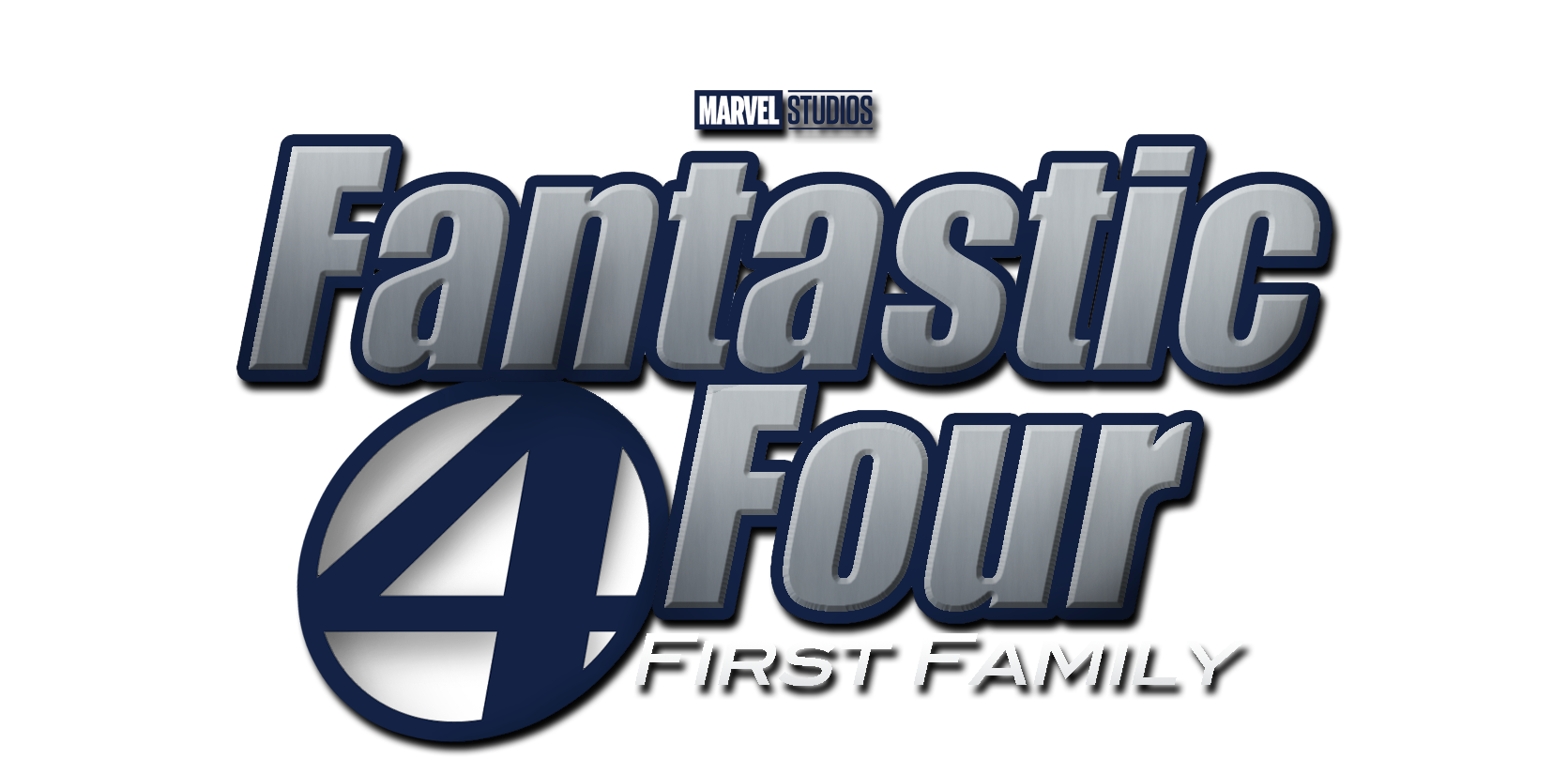 Fantastic Four Logo - I designed a logo for a potential MCU Fantastic Four : r/FantasticFour