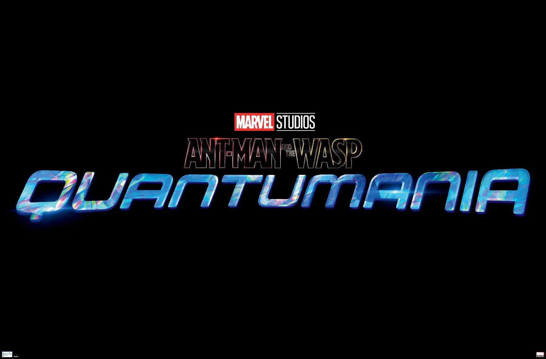 Ant-Man Logo - Trends International Marvel Ant-Man and the Wasp: Quantumania - Logo Wall  Poster 22.375