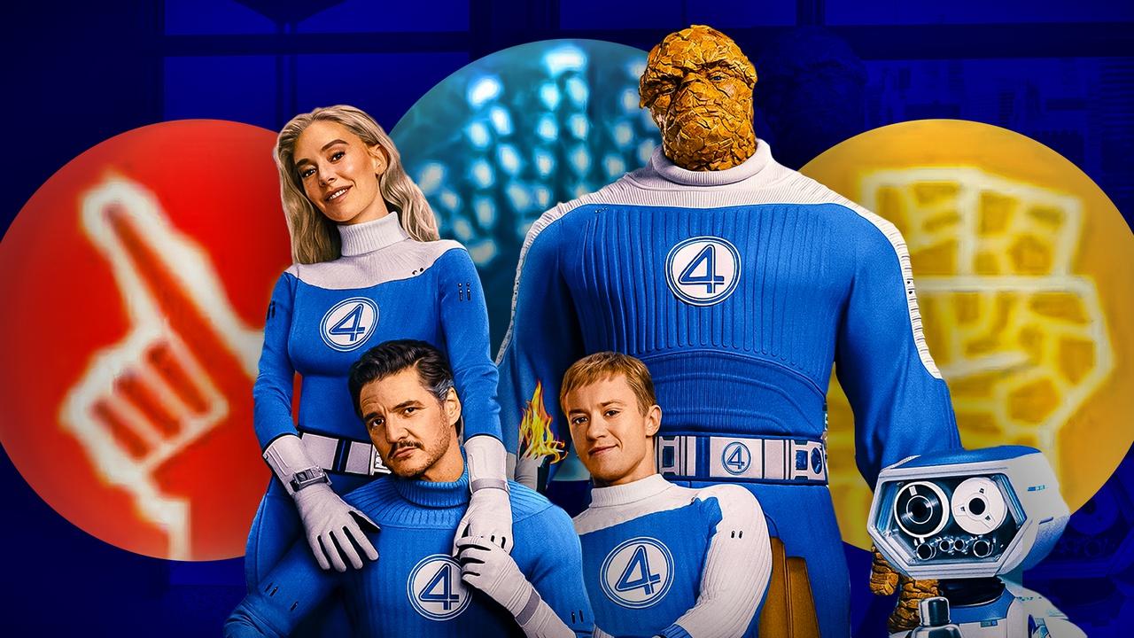 Fantastic Four Logo - 2025 Fantastic Four Movie Unveils 4 New Logos for Each Hero