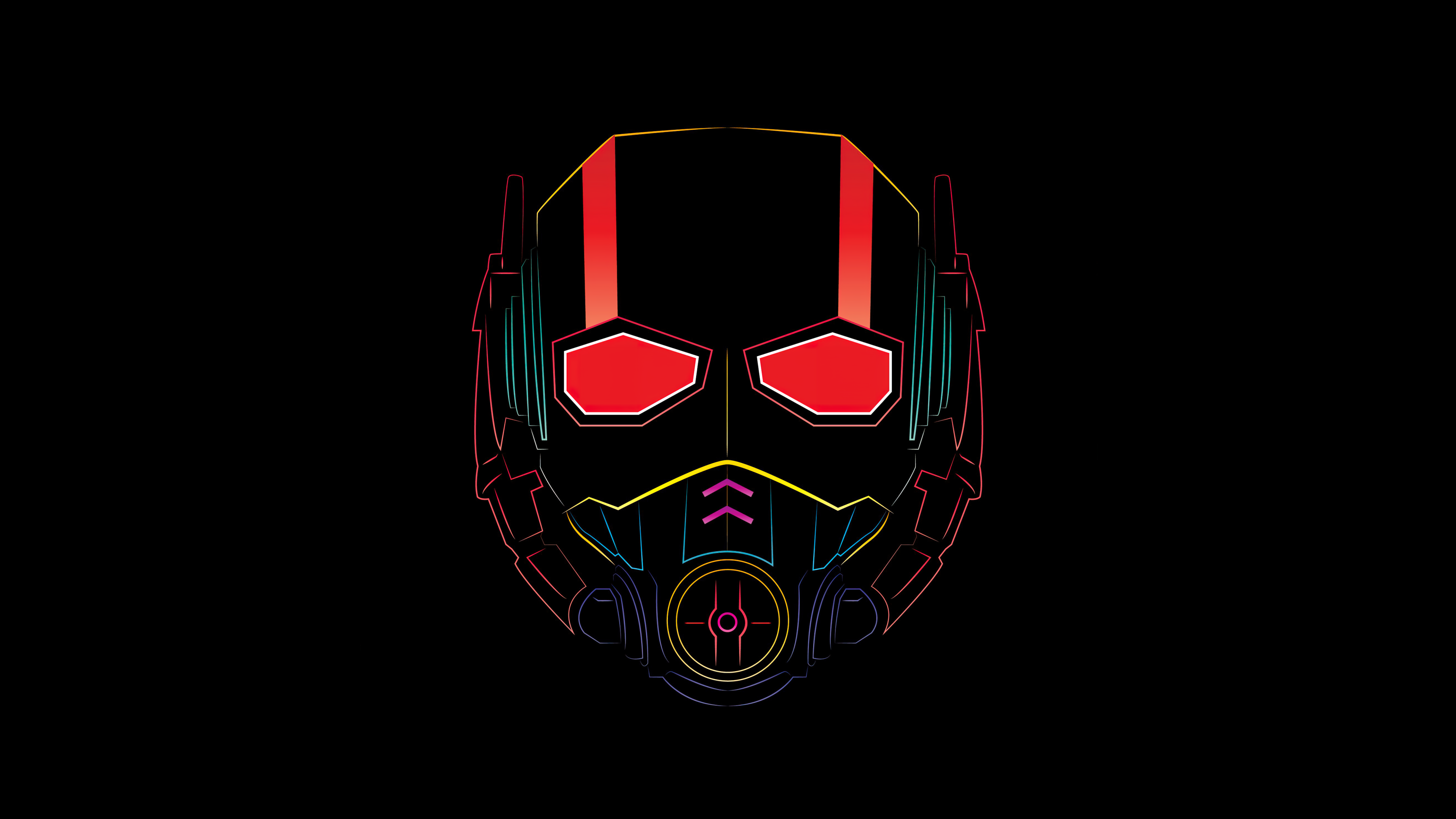 Ant-Man Logo - Ant-Man Wallpaper 4K, AMOLED, Minimal art, 5K