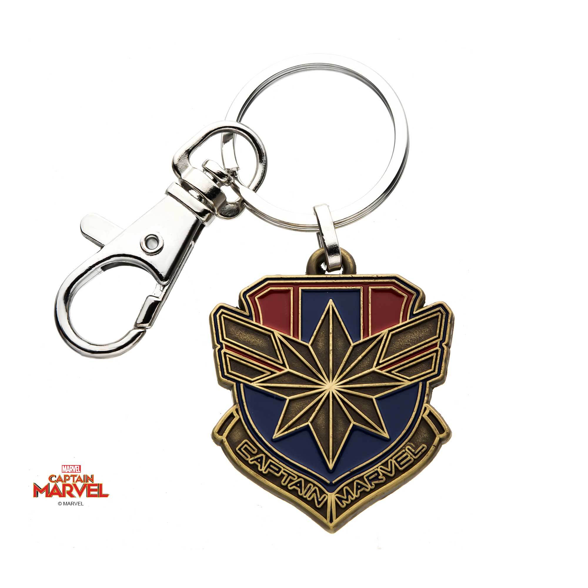 Captain Marvel Logo - Captain Marvel Logo Keychain