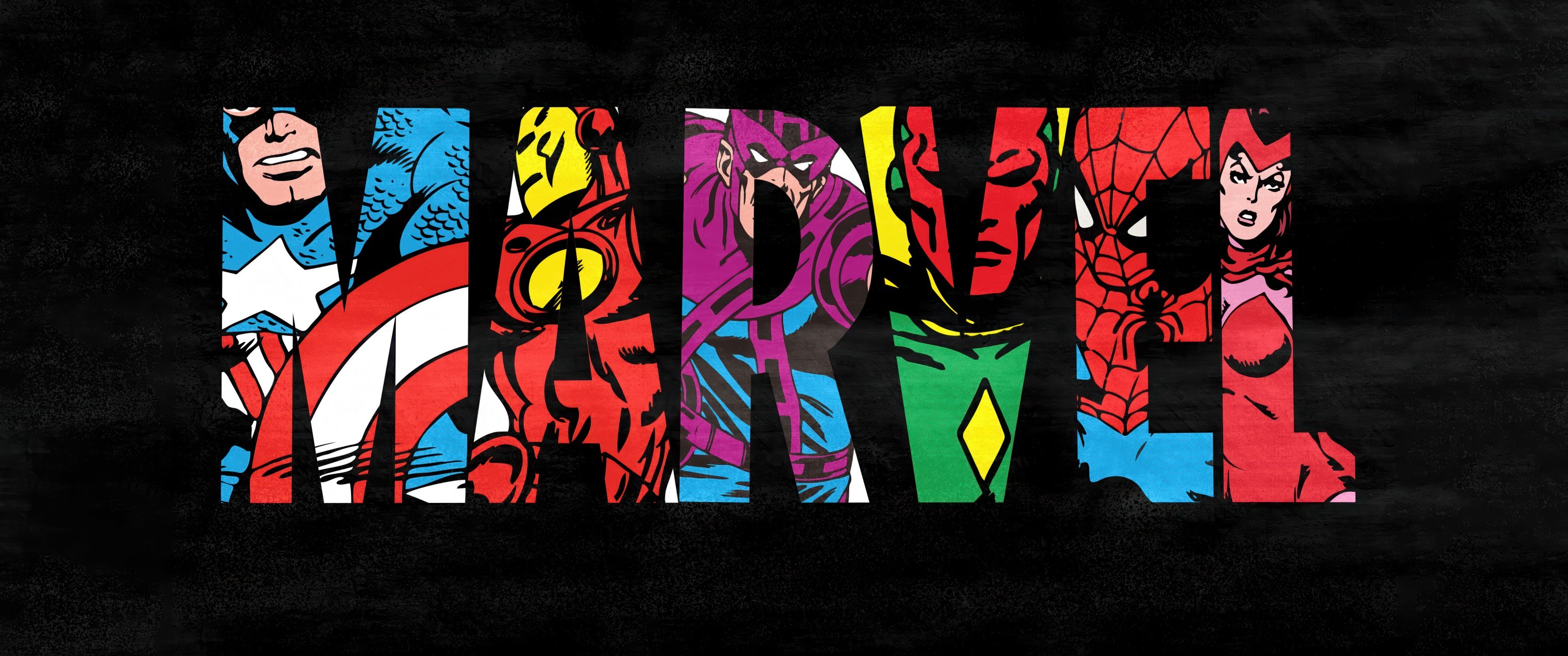 Marvel Logo - Marvel Wallpaper 4K, Logo, Dark background