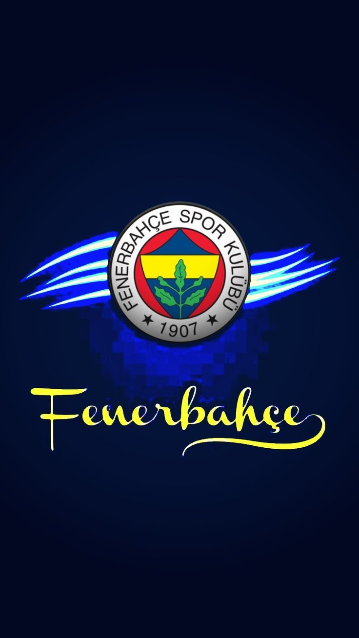 Fenerbahçe Logo - Fenerbahce Logo on Dark Background