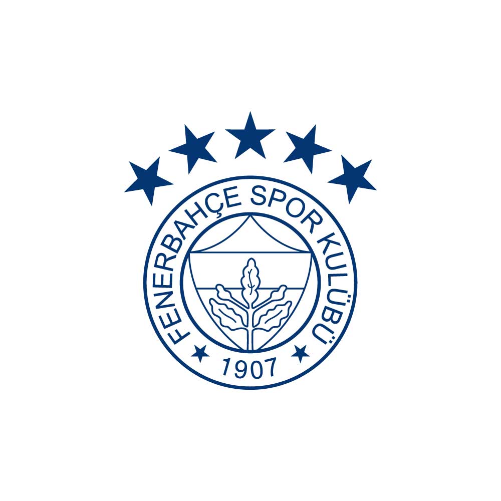 Fenerbahçe Logo - Fenerbahce Spor Kulubu 5 Yildizli Ci̇Zgi̇Li̇ Arma Logo PNG, SVG, AI Vector  – Free Download