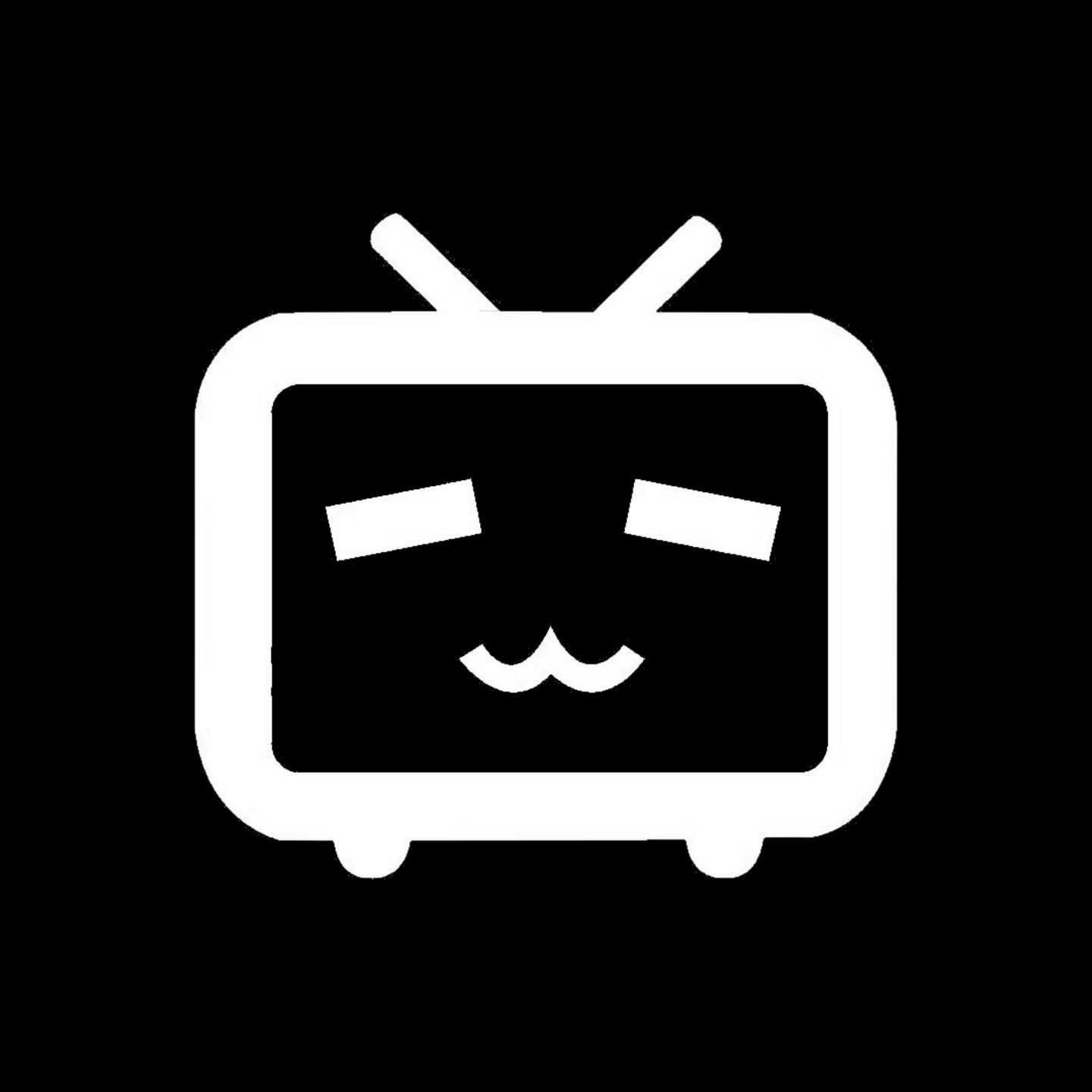 Bilibili Logo - BiliBili black icon logo
